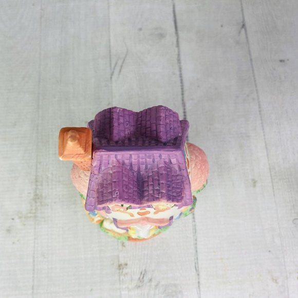 1995 Hopalong Hollow Easter Collection THE EGG FACTOR 7" T Porcelain Bunny House - Picture 6 of 16